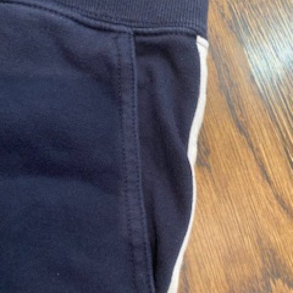 Clearout-Ralph Lauren Women's Jogger Sweatpants Side Stripe Navy Blue in XS - Picture 5 of 8